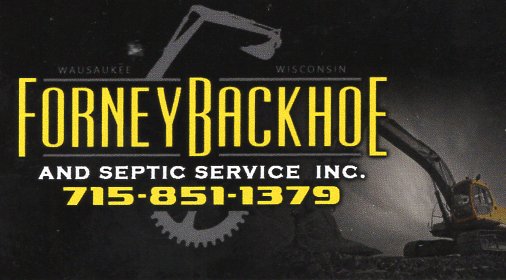 Forney Backhoe